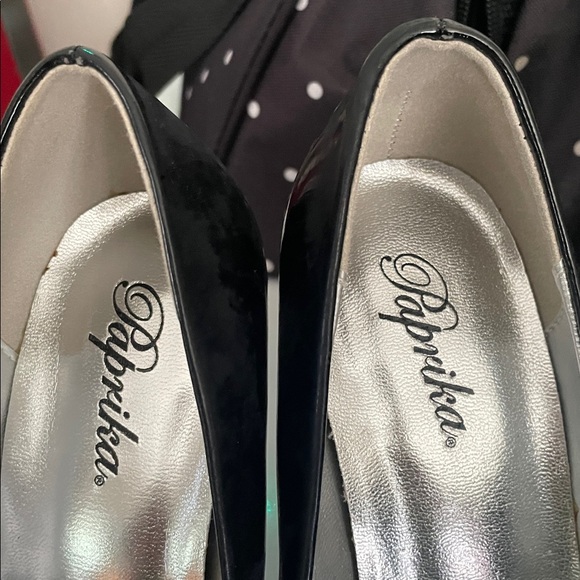 JustFab Sleek Black Stilettos - Picture 6 of 6